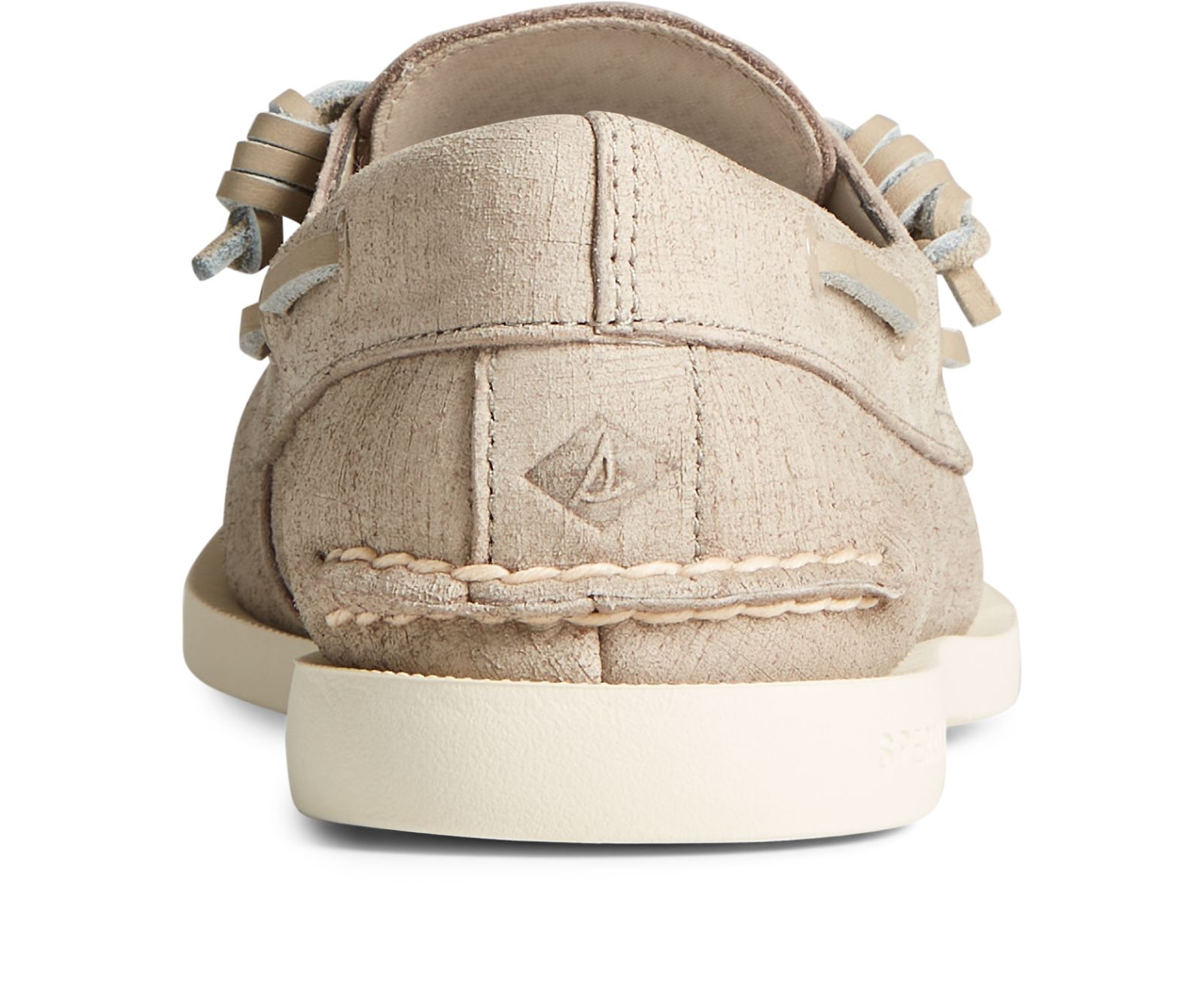 Women's Authentic Original 2-Eye PLUSHWAVE Checkmate Boat Shoe - Taupe