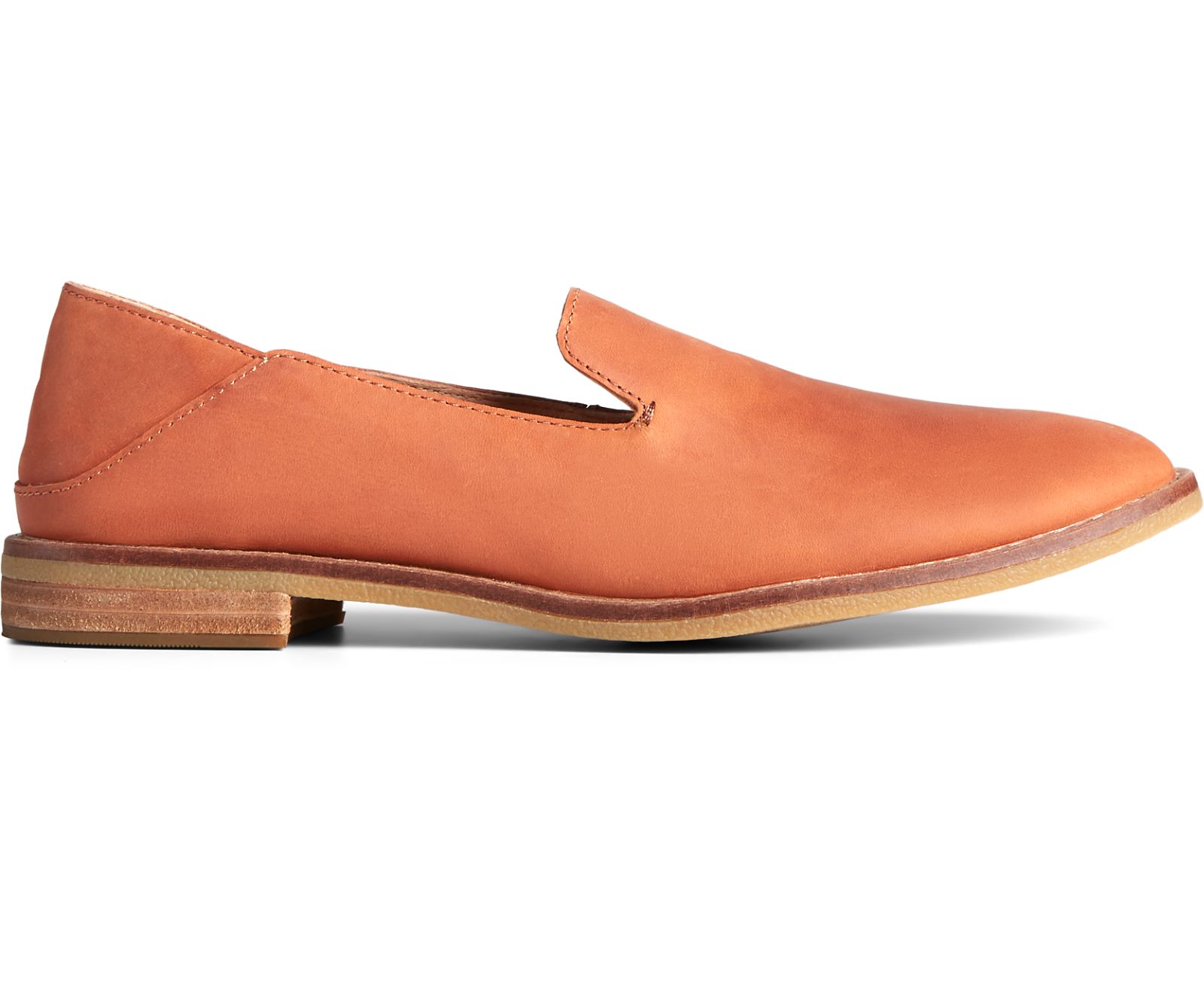 Women's Seaport Levy Leather Loafer - Tan - Click Image to Close