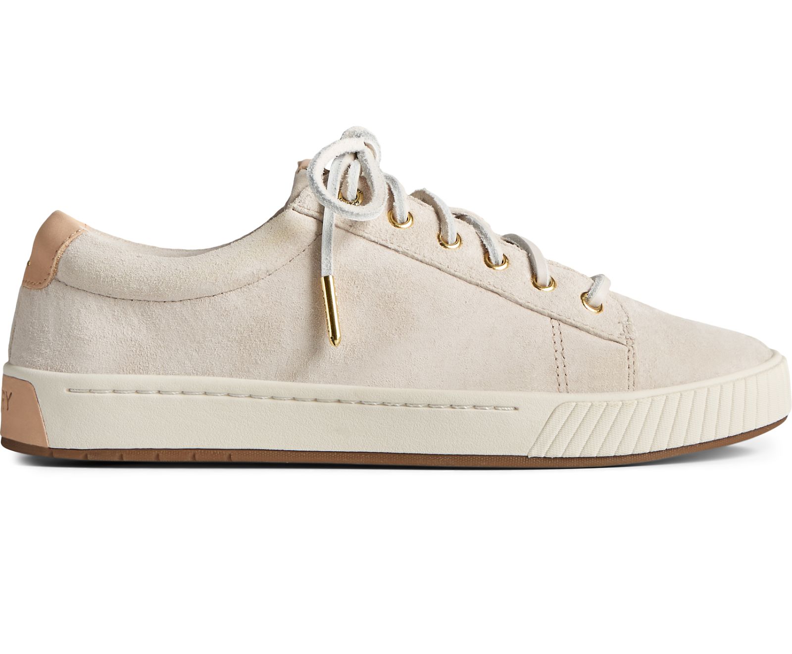 Women's Anchor PLUSHWAVE LTT Leather Sneaker - Off White - Click Image to Close