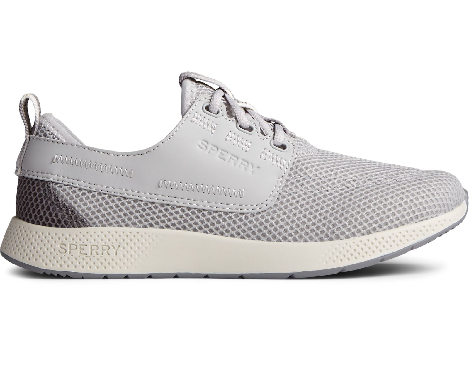 Women's 7 Seas Sport Cupsole Sneaker - Grey - Click Image to Close