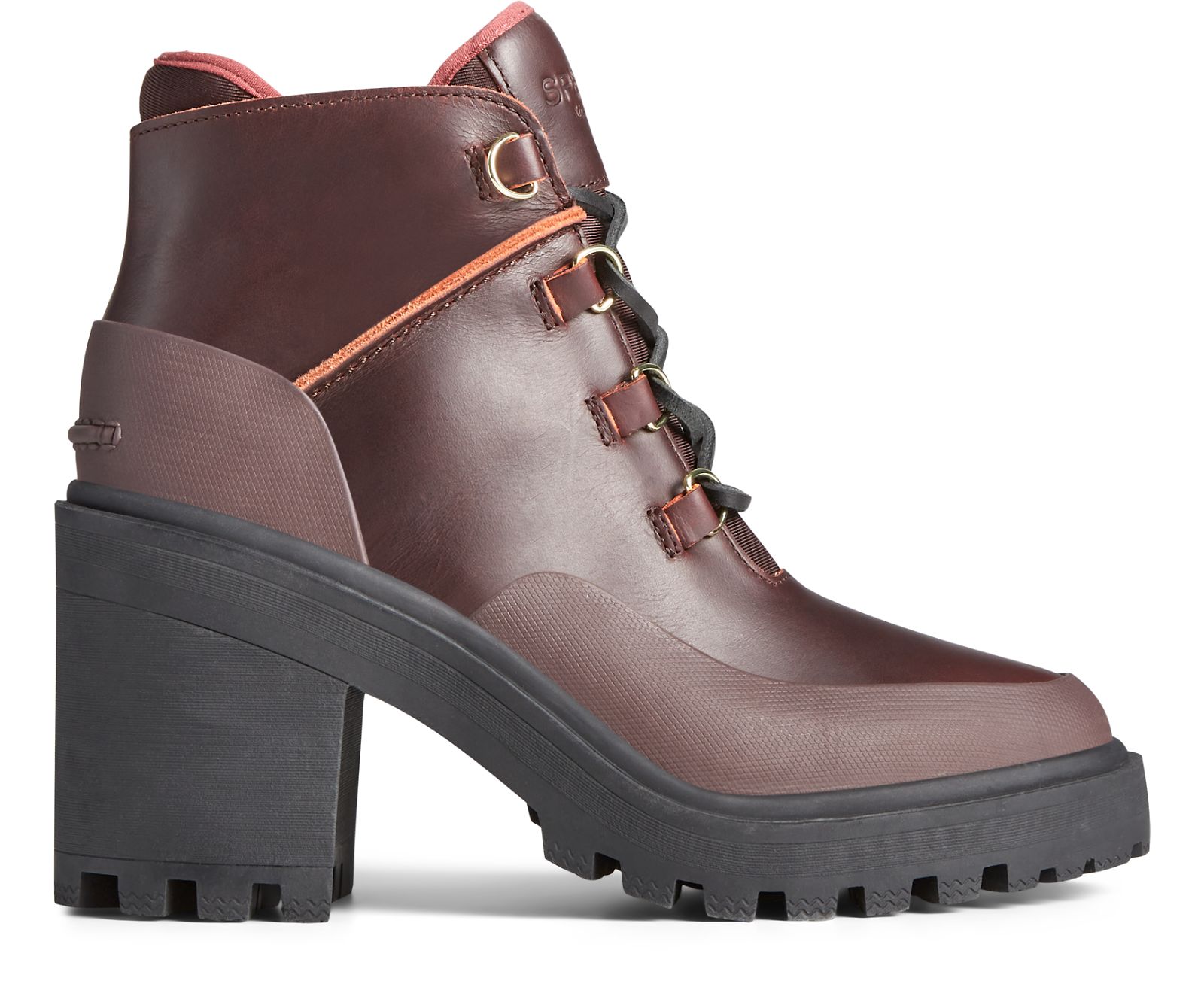 Women's Pretty Tough Boot - Rust - Click Image to Close