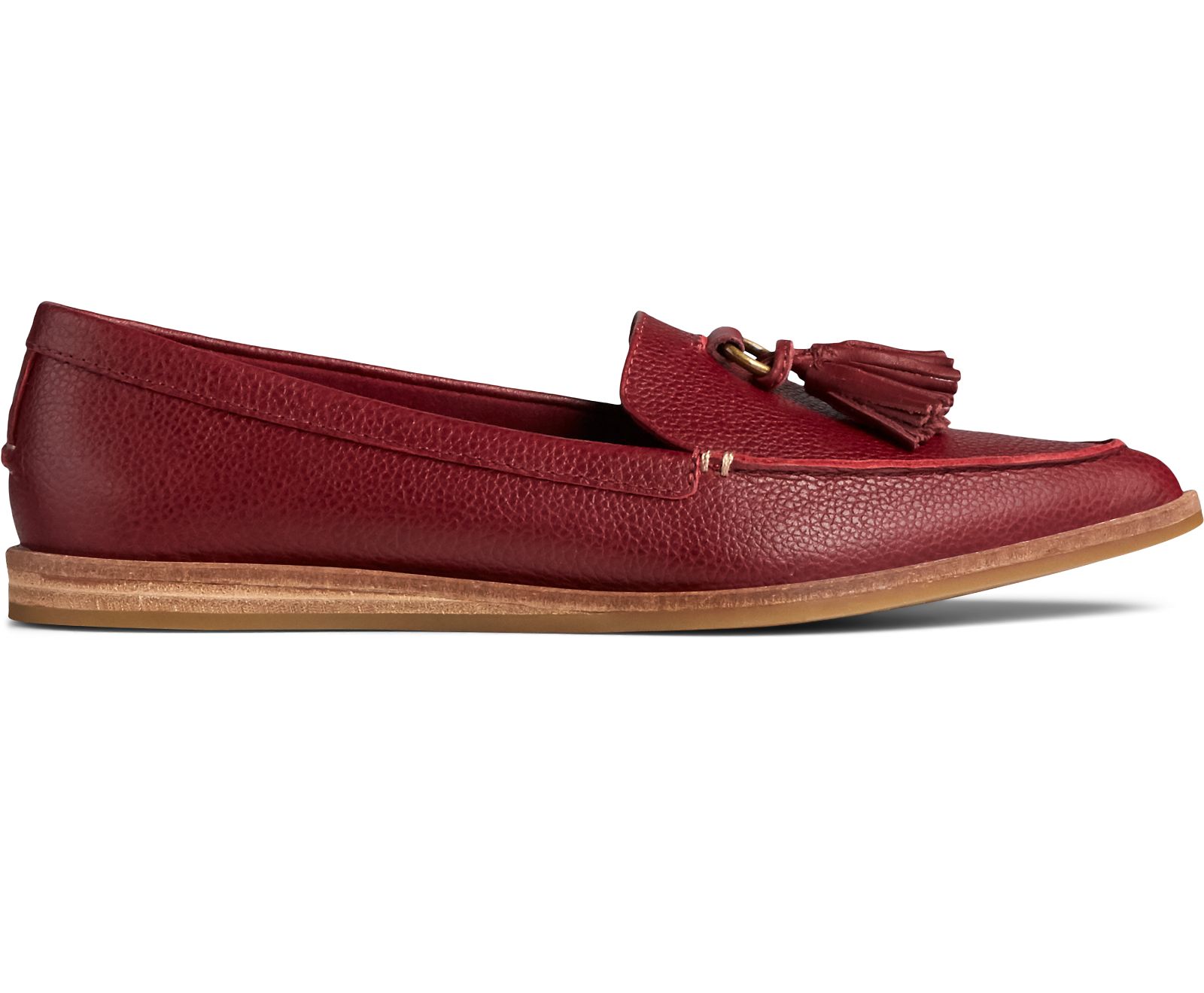 Women's Saybrook Slip On Tumbled Leather Loafer - Cordovan - Click Image to Close
