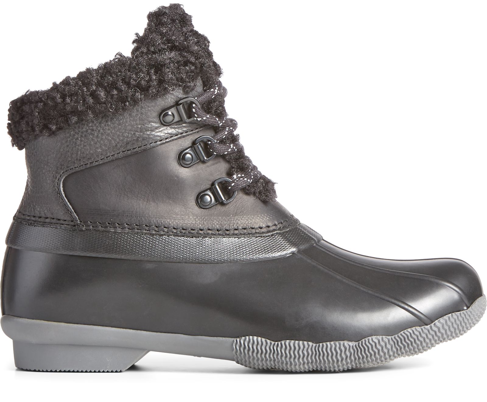 Women's Saltwater Alpine Duck Boot - Black