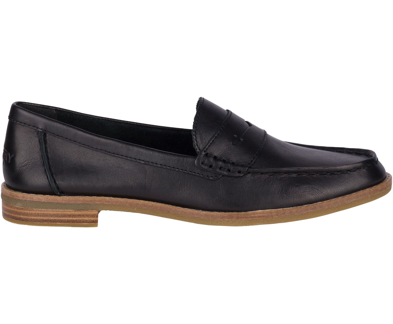 Women's Seaport Penny Loafer - Black - Click Image to Close